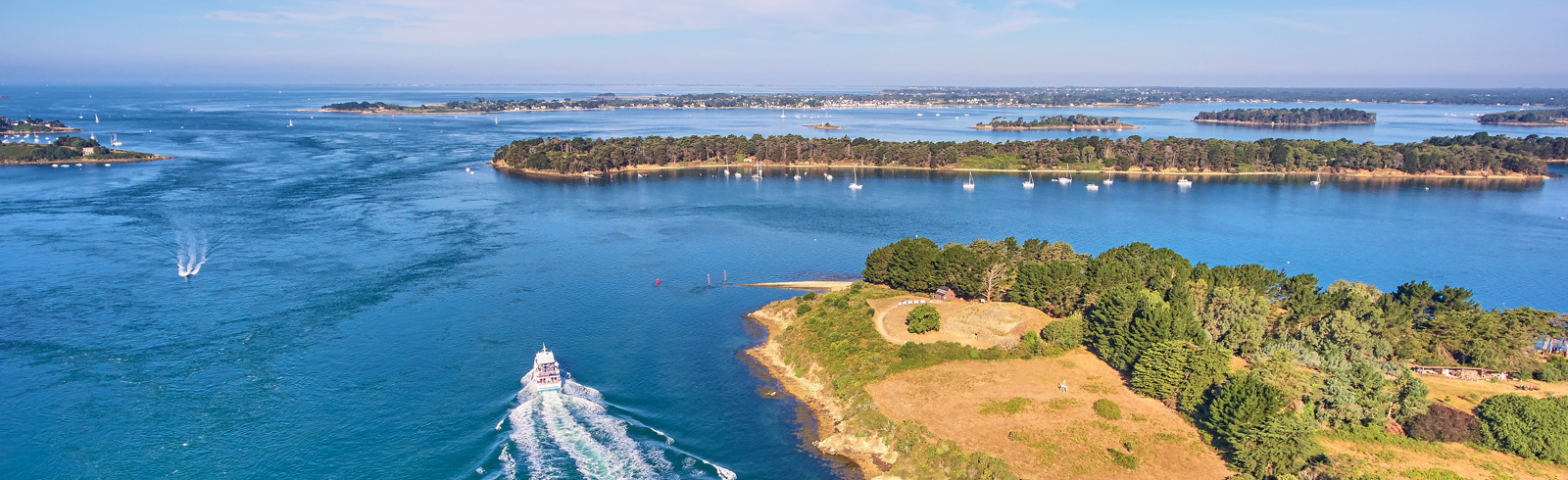 Croisière sur le Golfe du Morbihan et Vannes